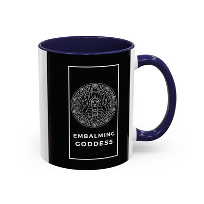 Embalming Goddess Mug | Egyptian Anubis Coffee Cup