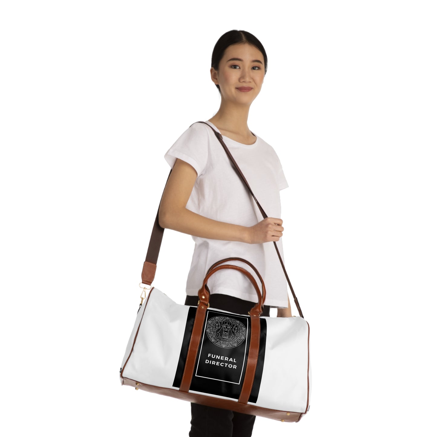 Water Resistant Travel Bag- Brown FD