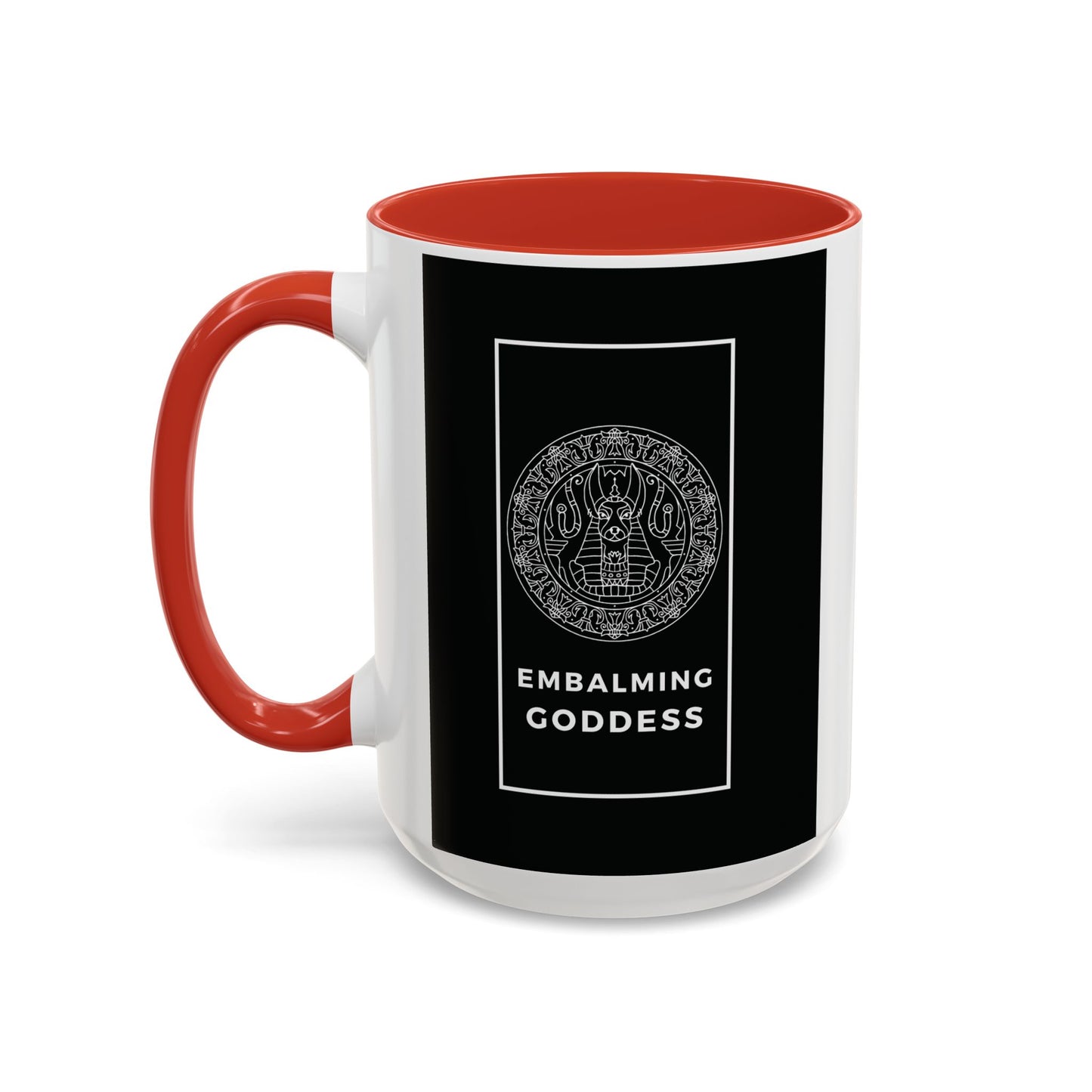 Embalming Goddess Mug | Egyptian Anubis Coffee Cup