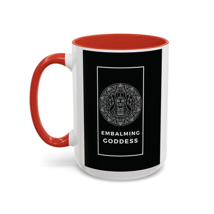 Embalming Goddess Mug | Egyptian Anubis Coffee Cup