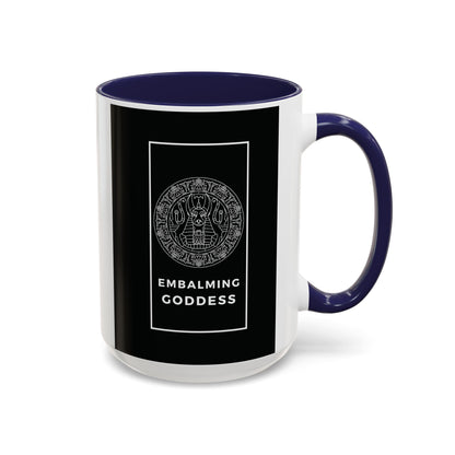 Embalming Goddess Mug | Egyptian Anubis Coffee Cup