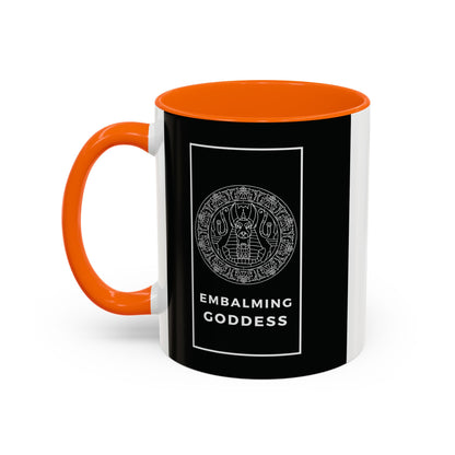 Embalming Goddess Mug | Egyptian Anubis Coffee Cup