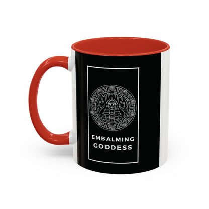 Embalming Goddess Mug | Egyptian Anubis Coffee Cup