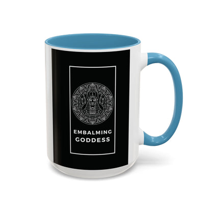 Embalming Goddess Mug | Egyptian Anubis Coffee Cup